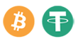 Bitcoin, USDT Bitcoin, USDT