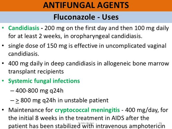 Fluconazole: Dosage and Administration Fluconazole: Dosage and Administration